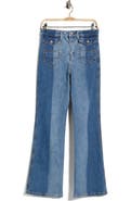 Avec Les Filles High Rise Flare Leg Jeans