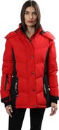 CANADA WEATHER GEAR Women's Hooded Puffer Jacket