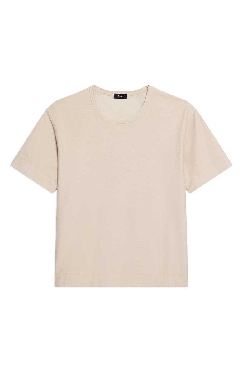 Theory Boxy Terry Cloth T-Shirt, Alternate, color,