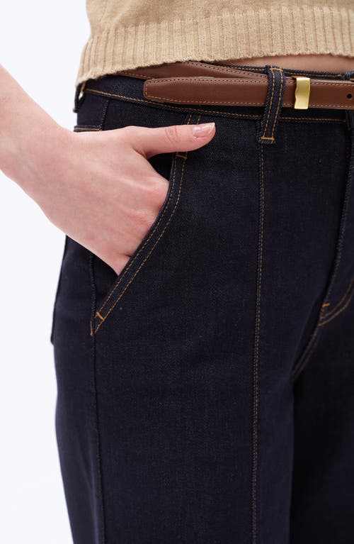 Bayeas High Waist Wide Leg Jeans In Blue