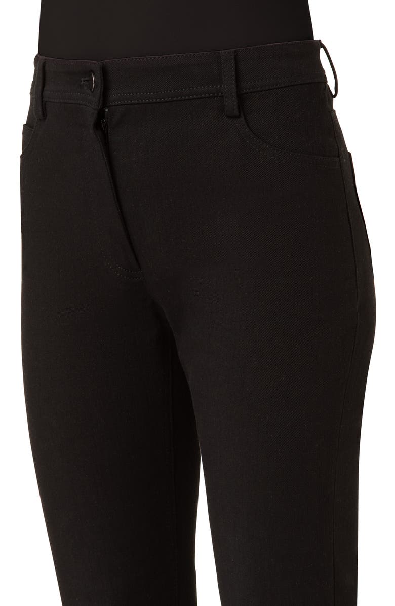 Akris punto Maru Ankle Tapered Leg Jeans, Alternate, color, Black