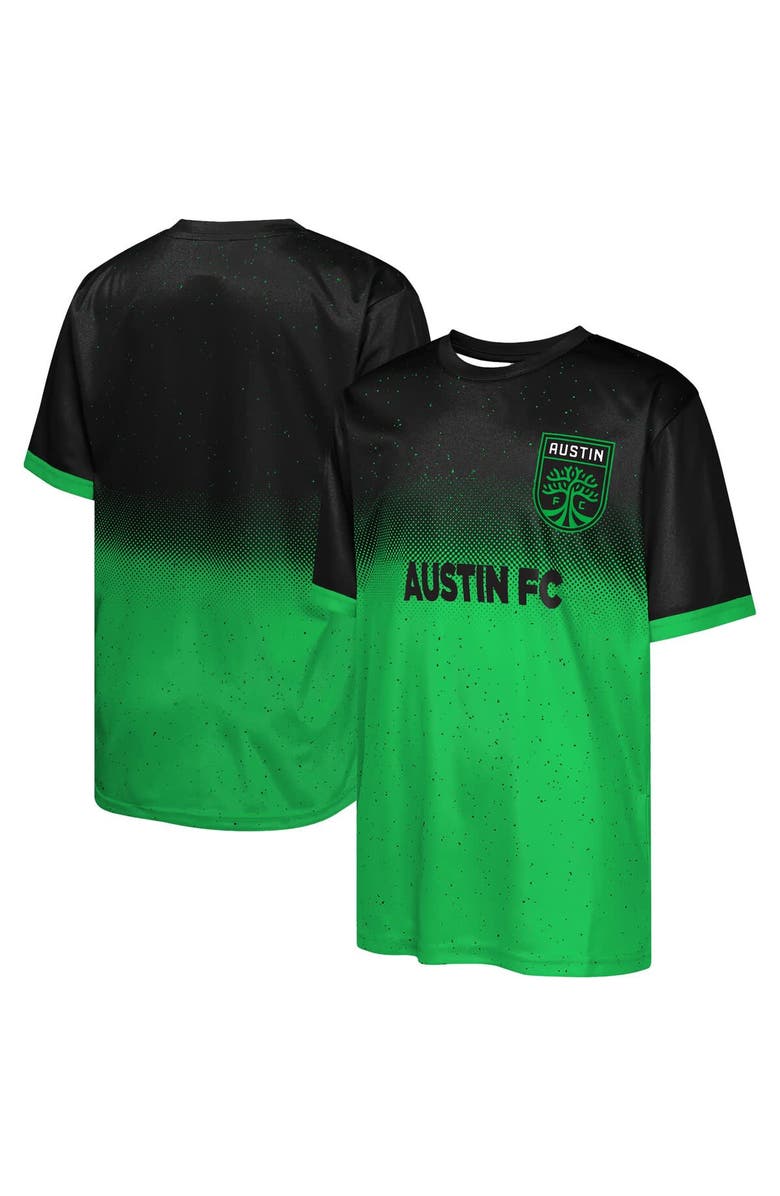 Outerstuff Youth Outerstuff Black Austin FC Stalwart Defender T-Shirt, Main, color, Black