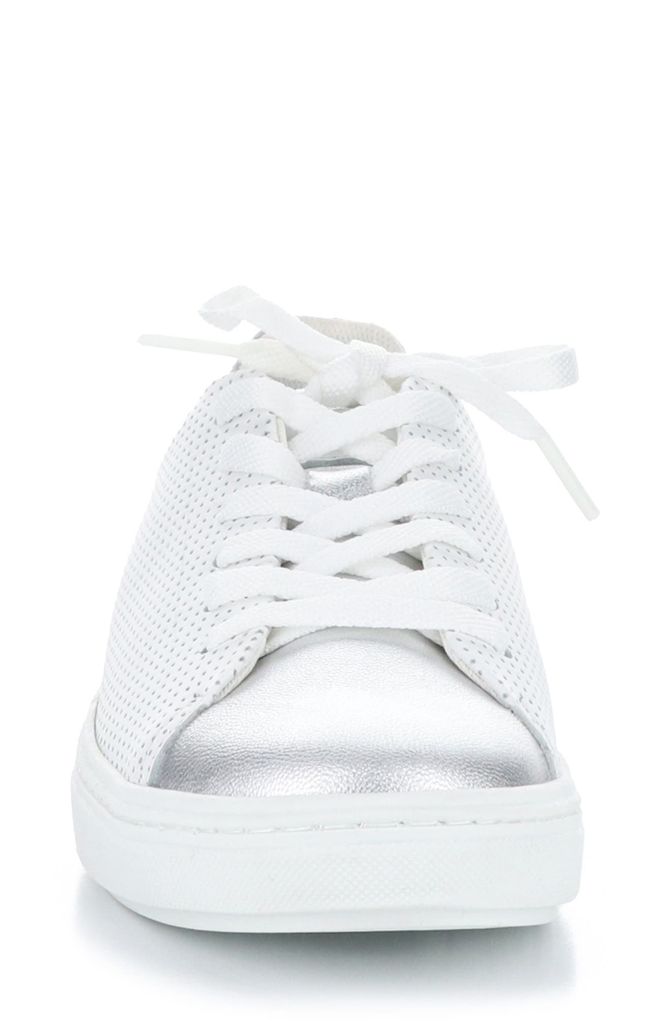 Cherise Sneaker, Alternate, color, SILVER/ OFF WHITE