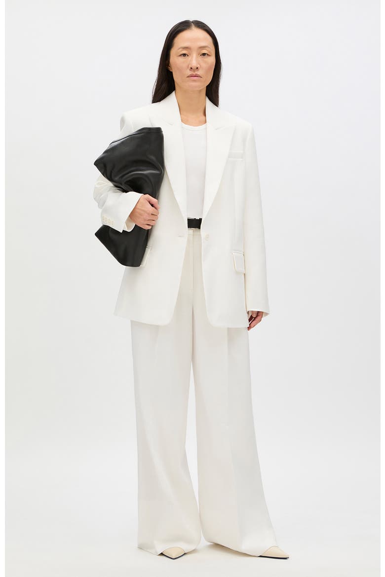 Oversized Tailored Jacket, Main, color, Off White