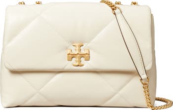 トートバッグ TORY BURCH Cream Leather Kira Shoulder Bag $_57.JPG?set_id=880000500F