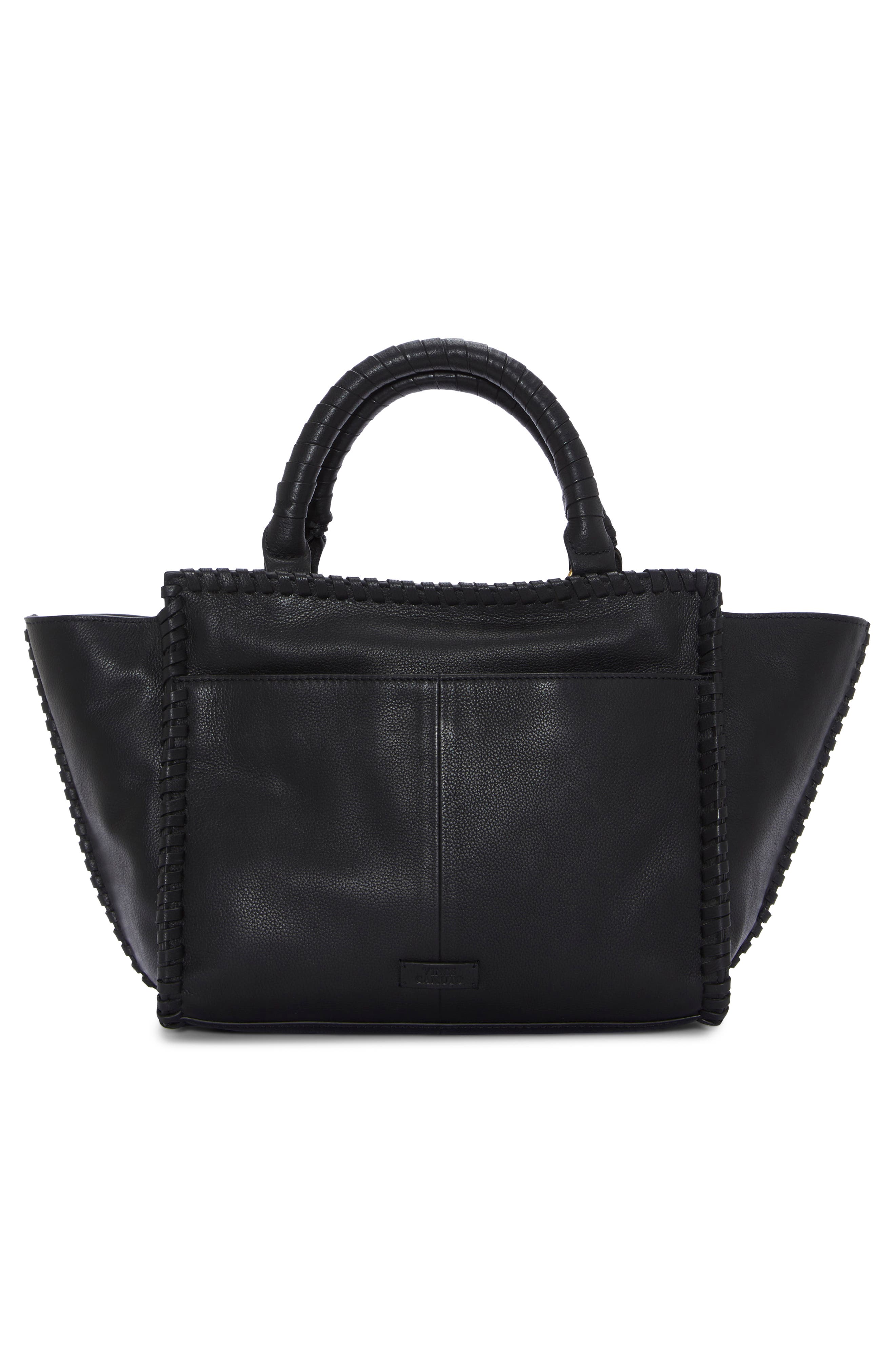 Vince Camuto Nakia Leather Satchel, Alternate, color, 