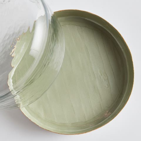 Kammie Serving Tray With Cloche Large