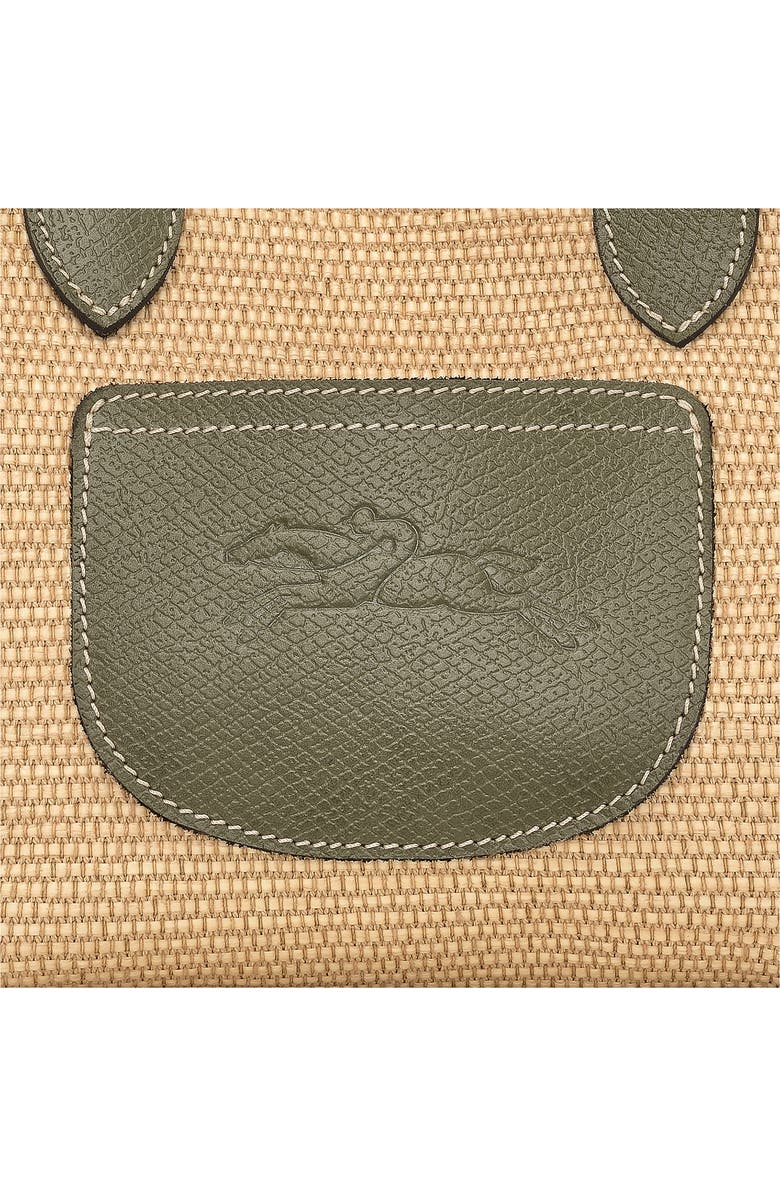 Longchamp Extra Small Le Pliage Panier Top Handle Bag, Alternate, color, Artichoke