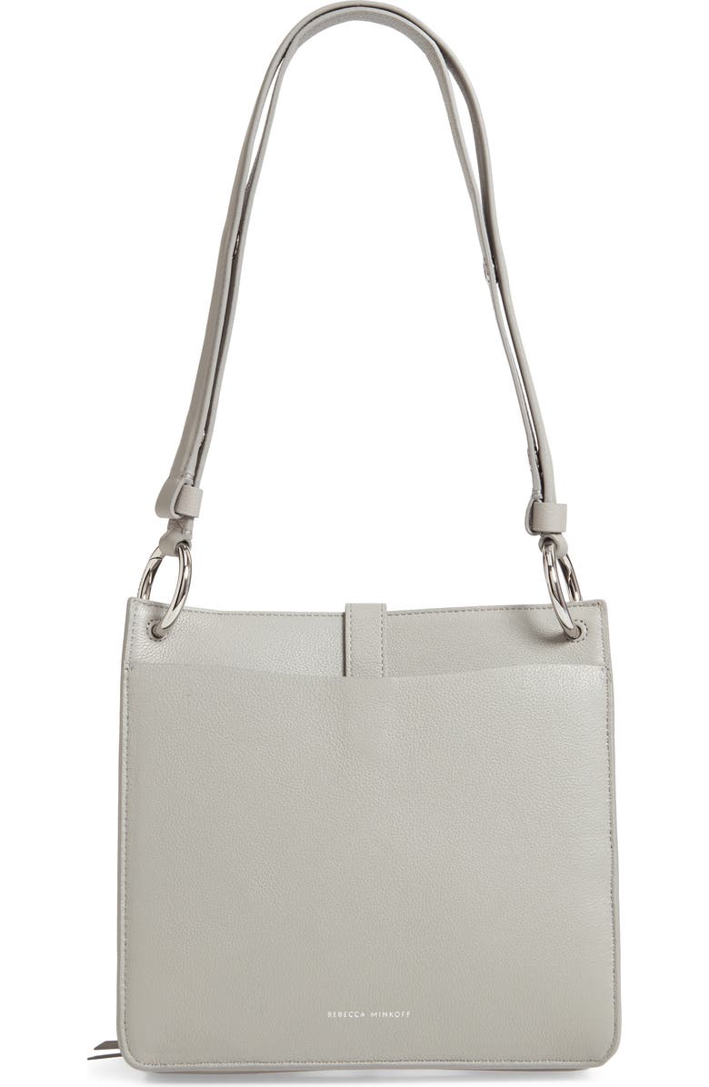 Rebecca Minkoff Small Megan Leather Crossbody Feed Bag, Alternate, color,