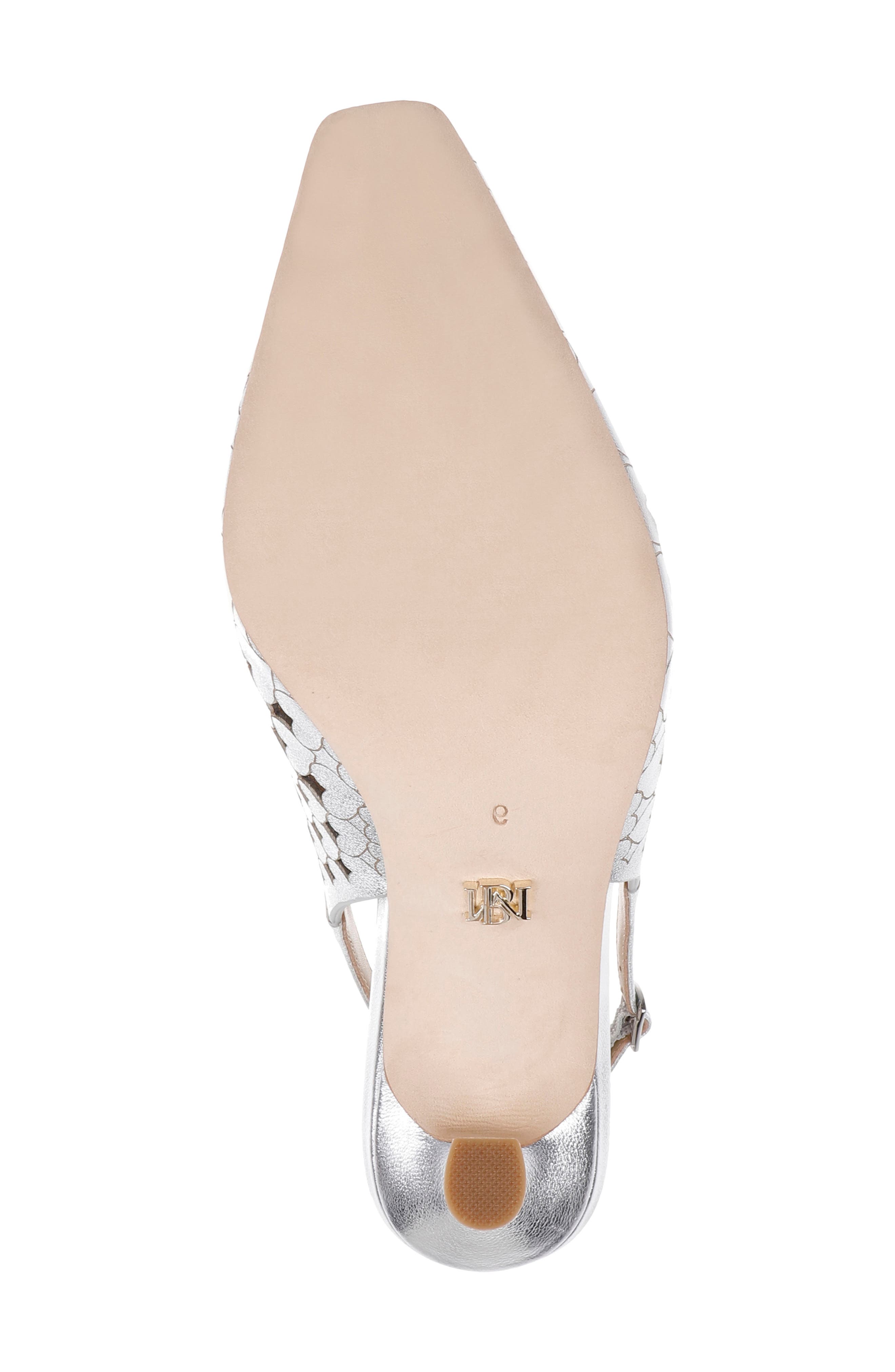 BADGLEY MISCHKA Onna Slingback Pump, Alternate, color, Silver Metallic