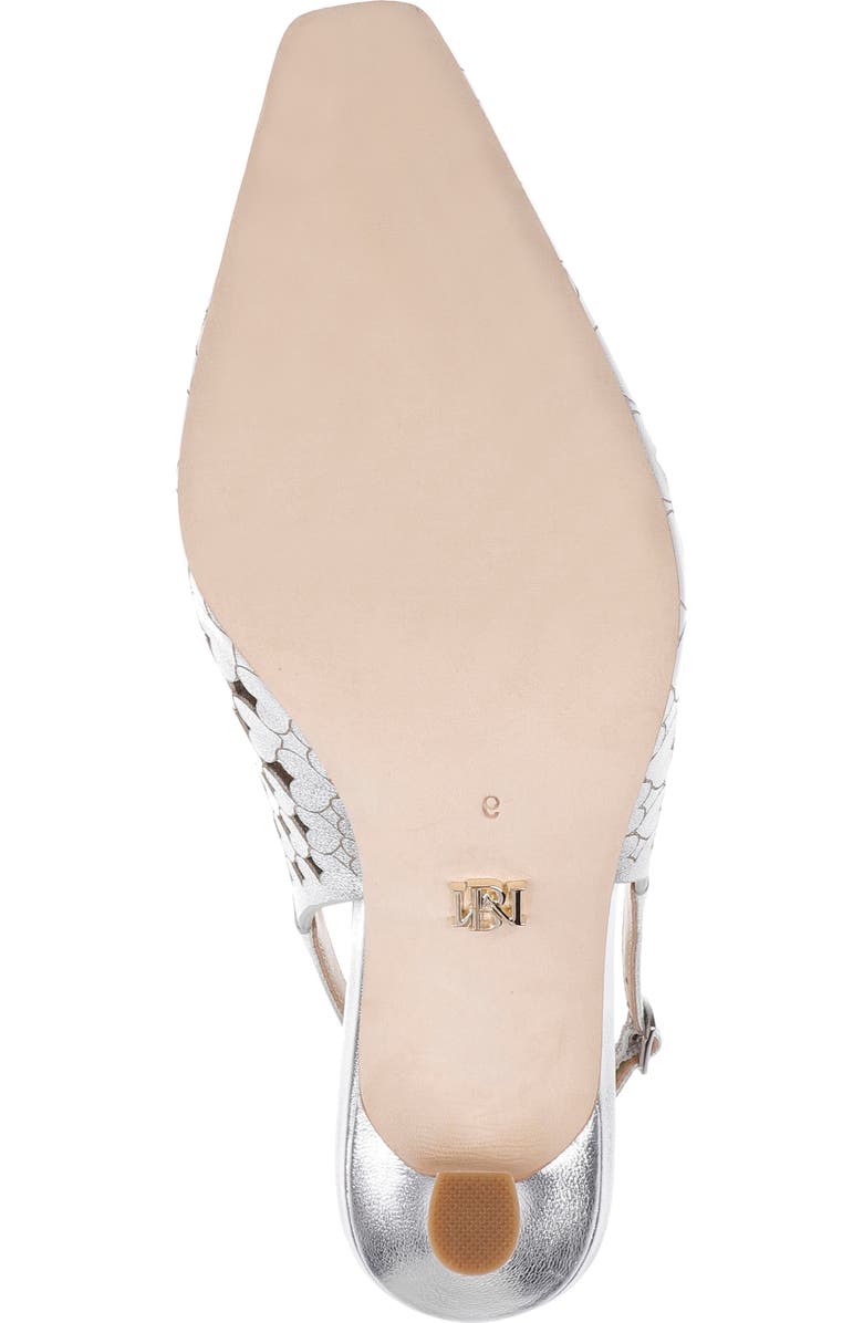 BADGLEY MISCHKA Onna Slingback Pump, Alternate, color, Silver Metallic