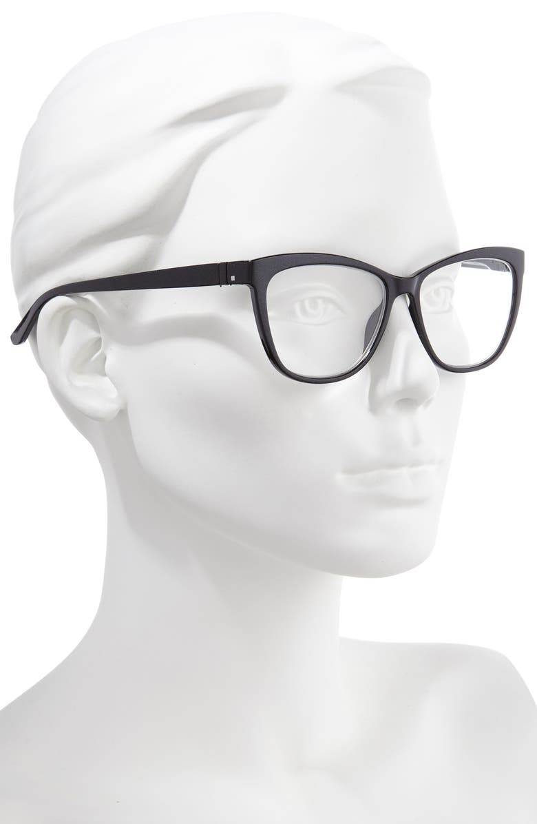 Bunny Eyez The Stacy 49mm Reading Glasses, Alternate, color, 