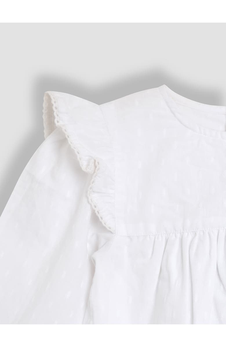 JOJO MAMAN BEBE Ruffle Top & Corduroy Dress Set, Alternate, color, Navy