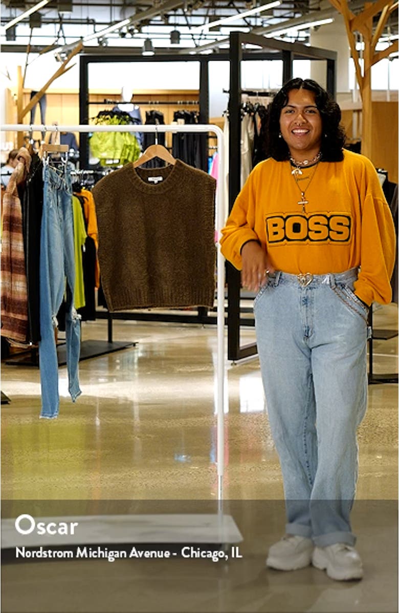 Bouclé Sweater Vest, sales video thumbnail