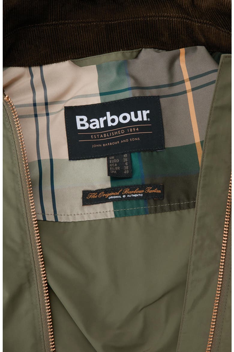 Weaver Water Repellent Hooded Jacket, Alternate, color, IVY GREEN/ ANCIENT