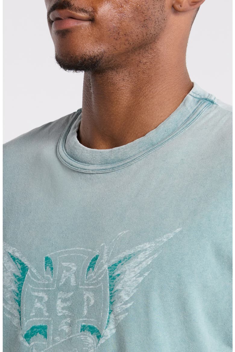 Westside Graphic T-Shirt, Alternate, color, SMOKED TEAL