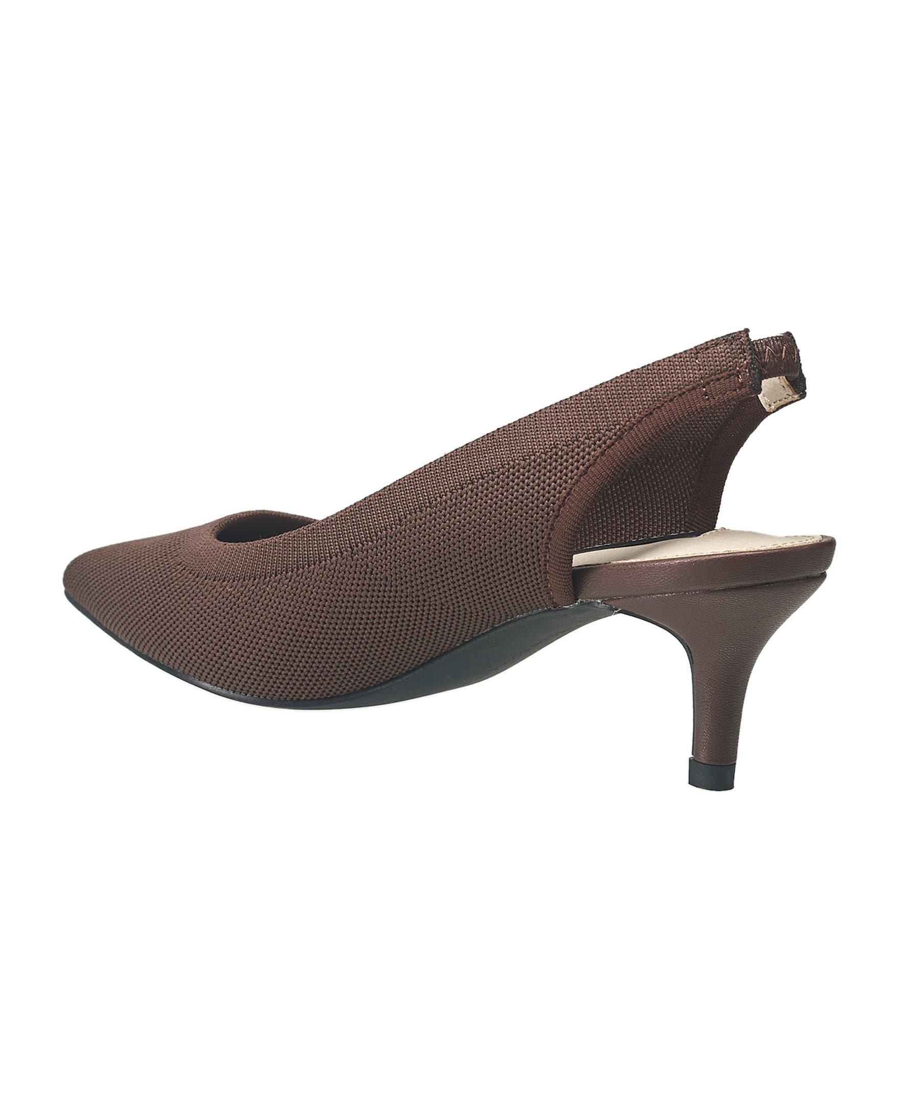 French Connection Viva Slingback Heel, Alternate, color, Choco