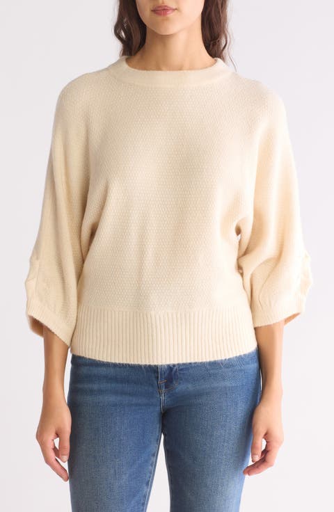 Seed Stitch Dolman Sweater