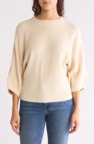 Democracy Seed Stitch Dolman Sweater