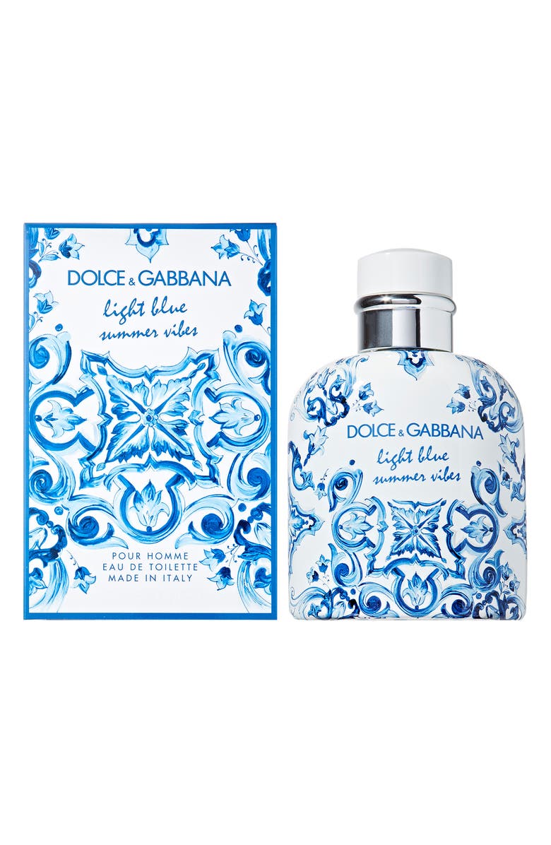 Dolce&Gabbana Light Blue Summer Vibes Eau de Toilette, Alternate, color,