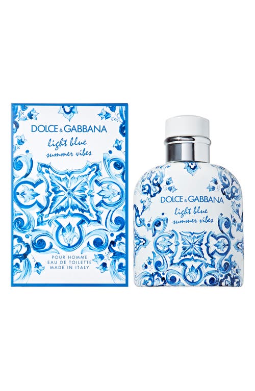Dolce & Gabbana Dolce&gabbana Light Blue Summer Vibes Eau De Toilette In No Color