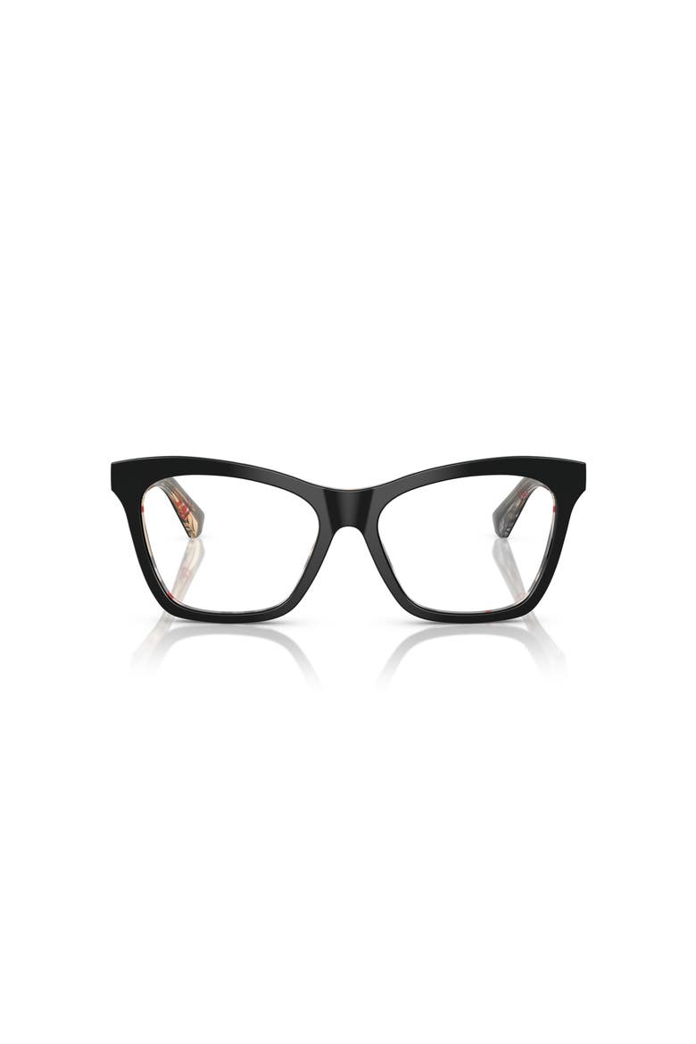 54mm Cat Eye optical glasses, Alternate, color, Black