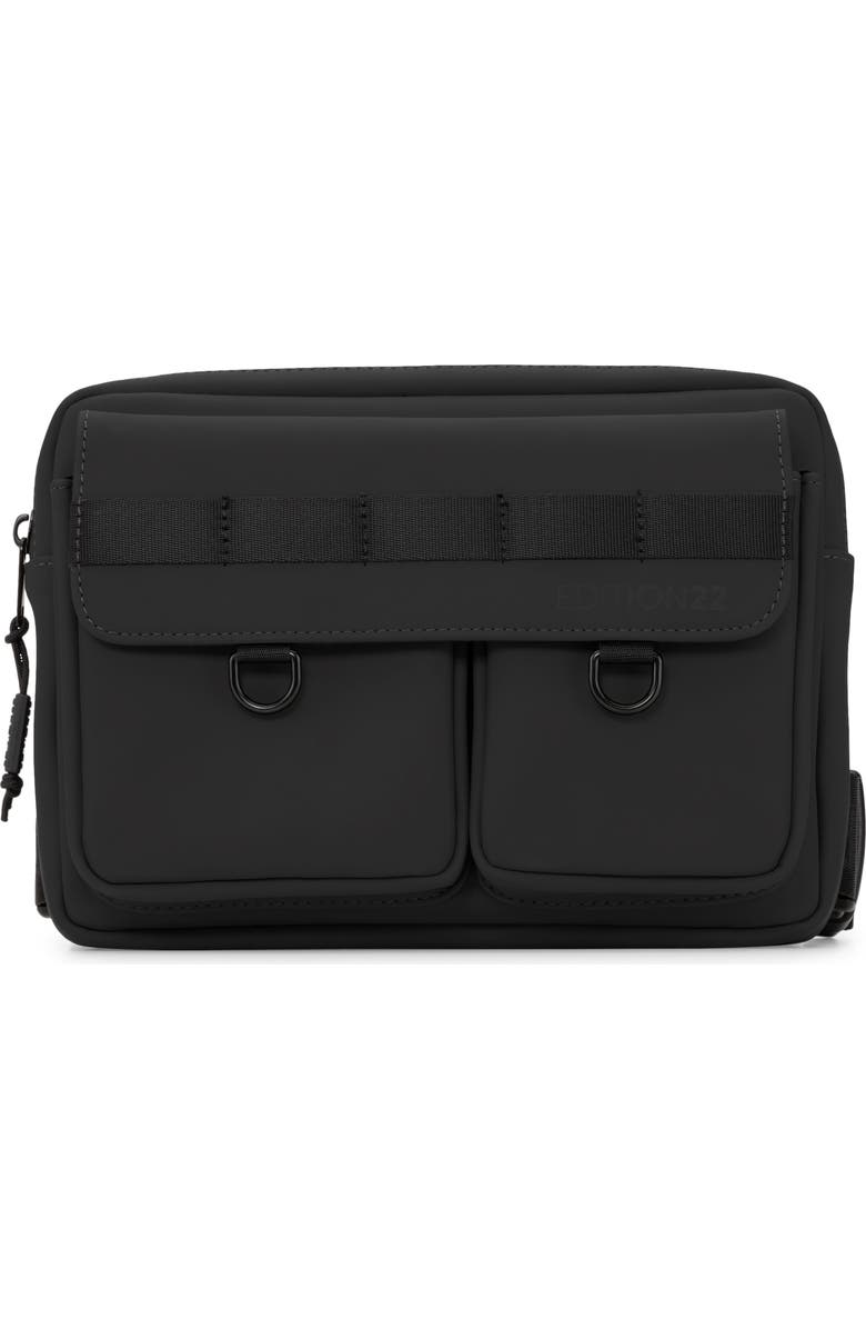 Edition22 Lockpoint Frontal Sling Bag, Main, color, Black