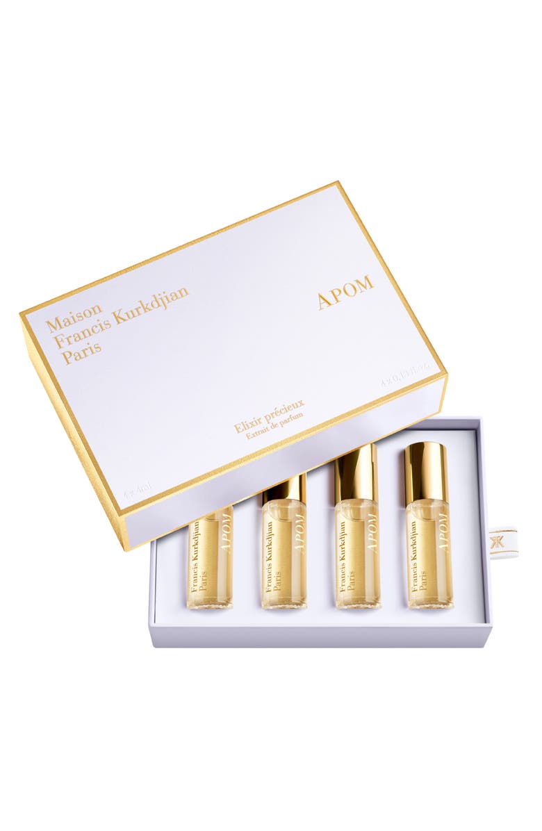 Maison Francis Kurkdjian APOM Travel-size Roll-On Extrait de Parfum Set, Main, color, 