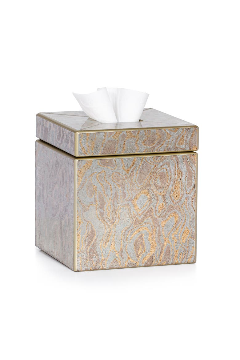 Marbella Tissue Cover, Main, color, GOLD/SILVER