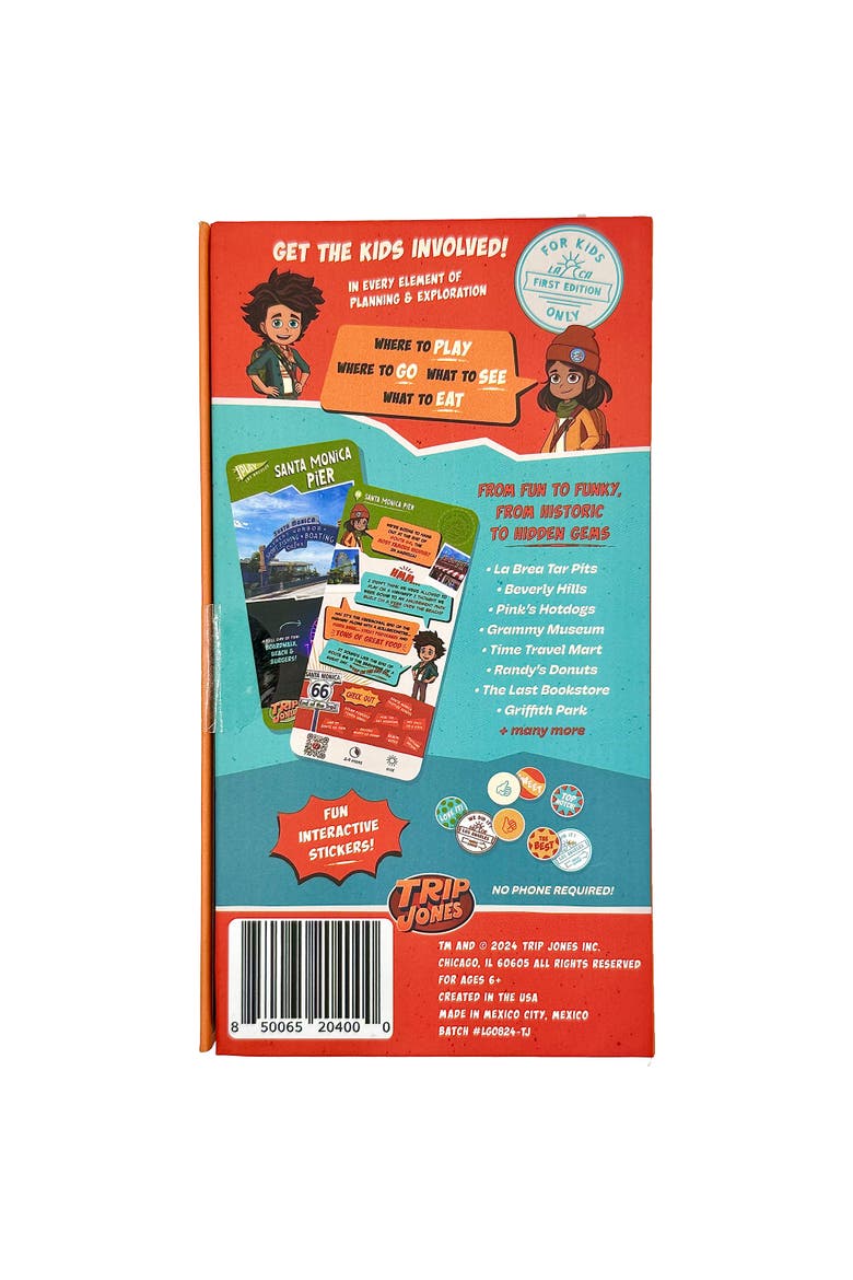 The Kids' Guide To Los Angeles Collectible Cards, Age 6+, Alternate, color, Multicolored