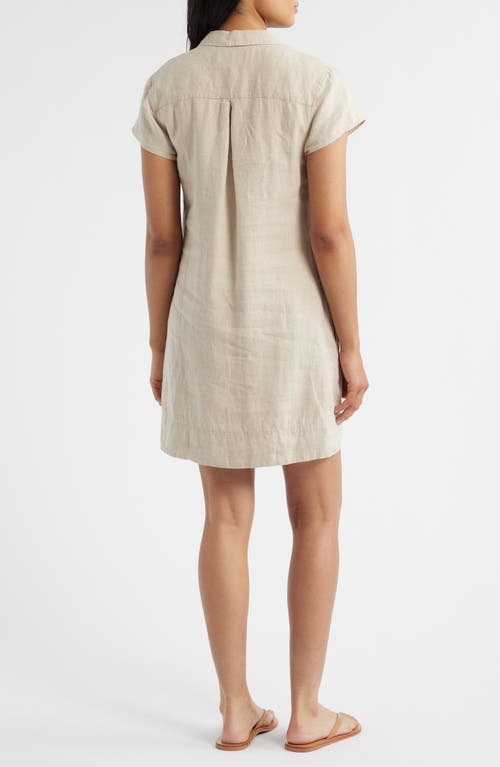 Tommy Bahama Two Palms Short Sleeve Linen Dress