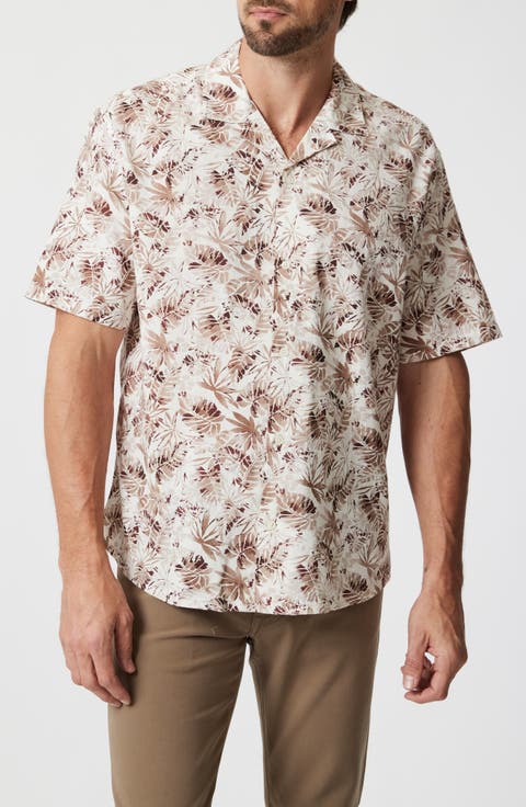 Desert Cotton & Linen Camp Shirt