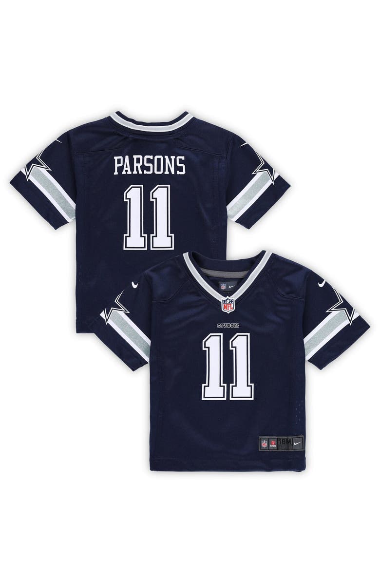 Nike Infant Nike Micah Parsons Navy Dallas Cowboys Game Jersey, Main, color, 