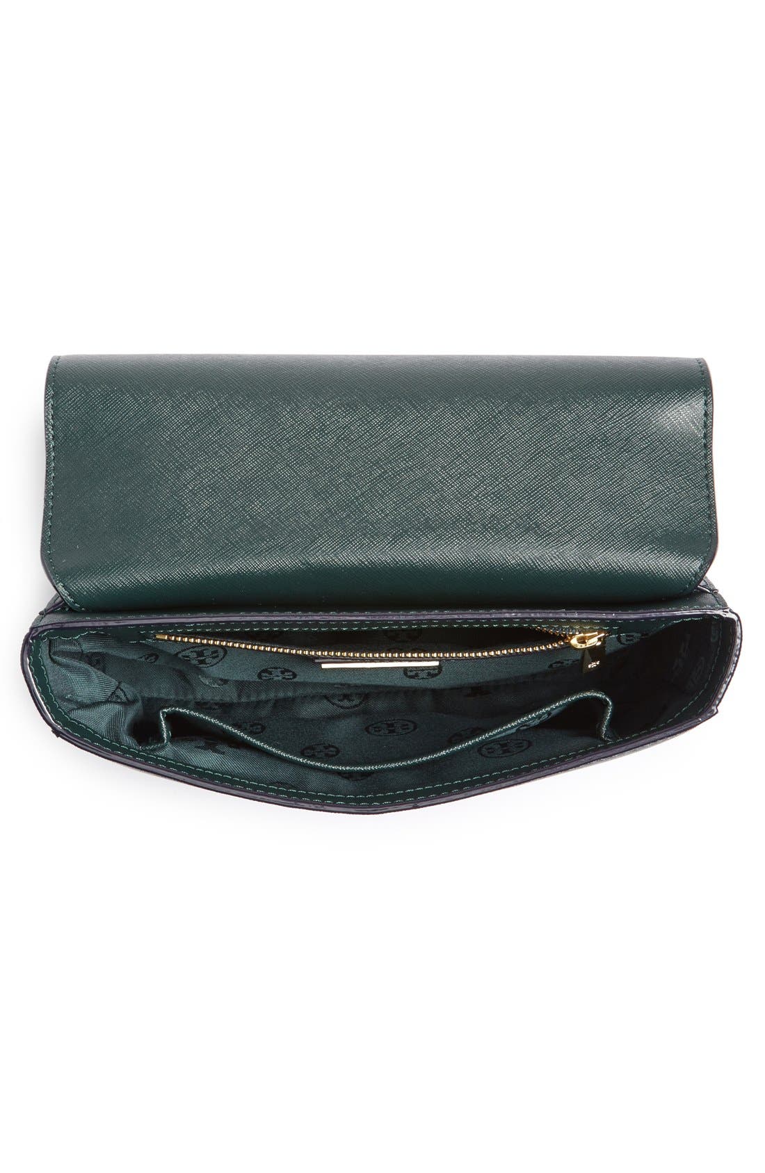 'Robinson' Saffiano Leather Shoulder Bag, Alternate, color, JITNEY GREEN