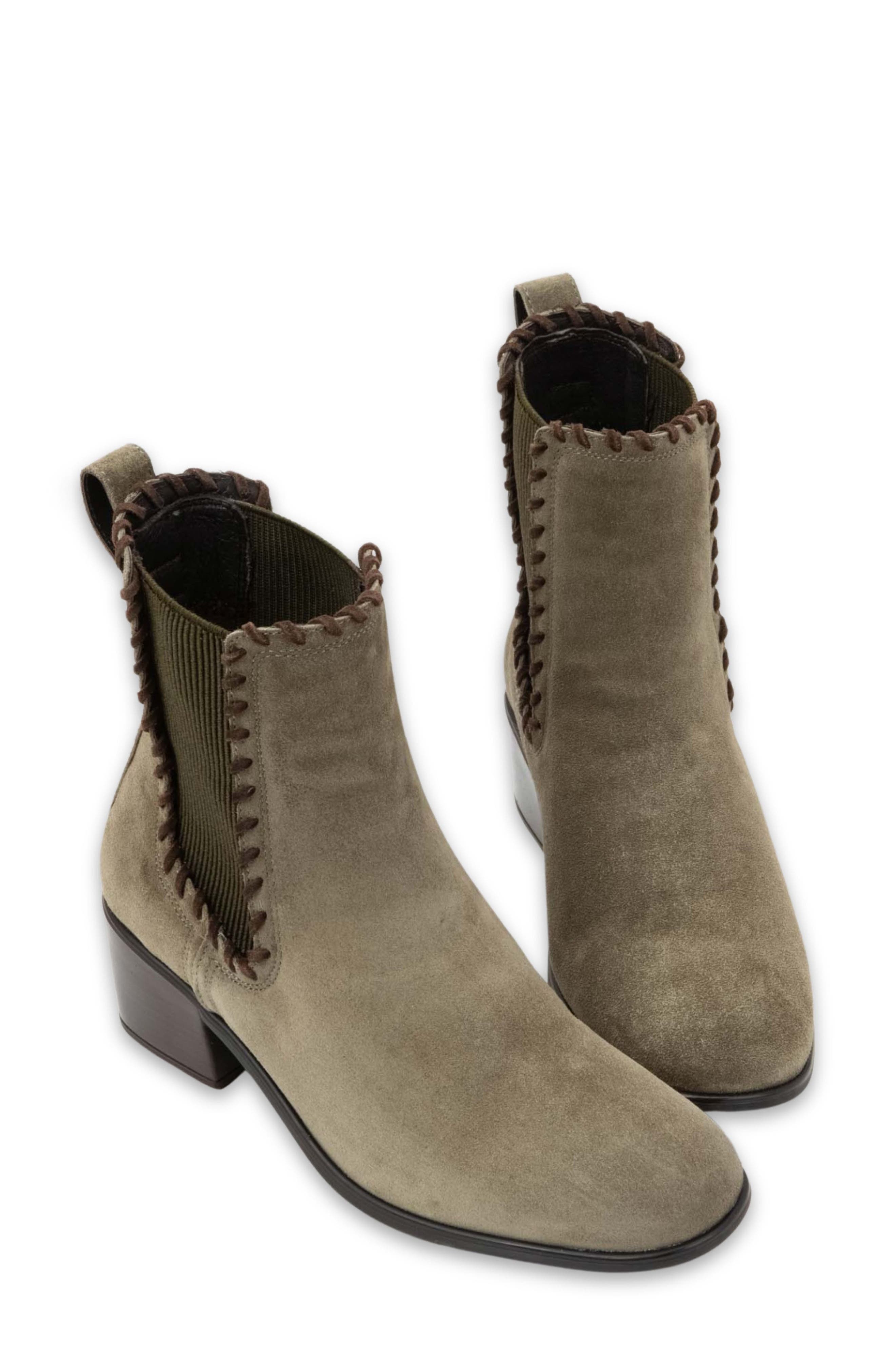 Tradition Chelsea Boot, Alternate, color, HUNTER GREEN SUEDE