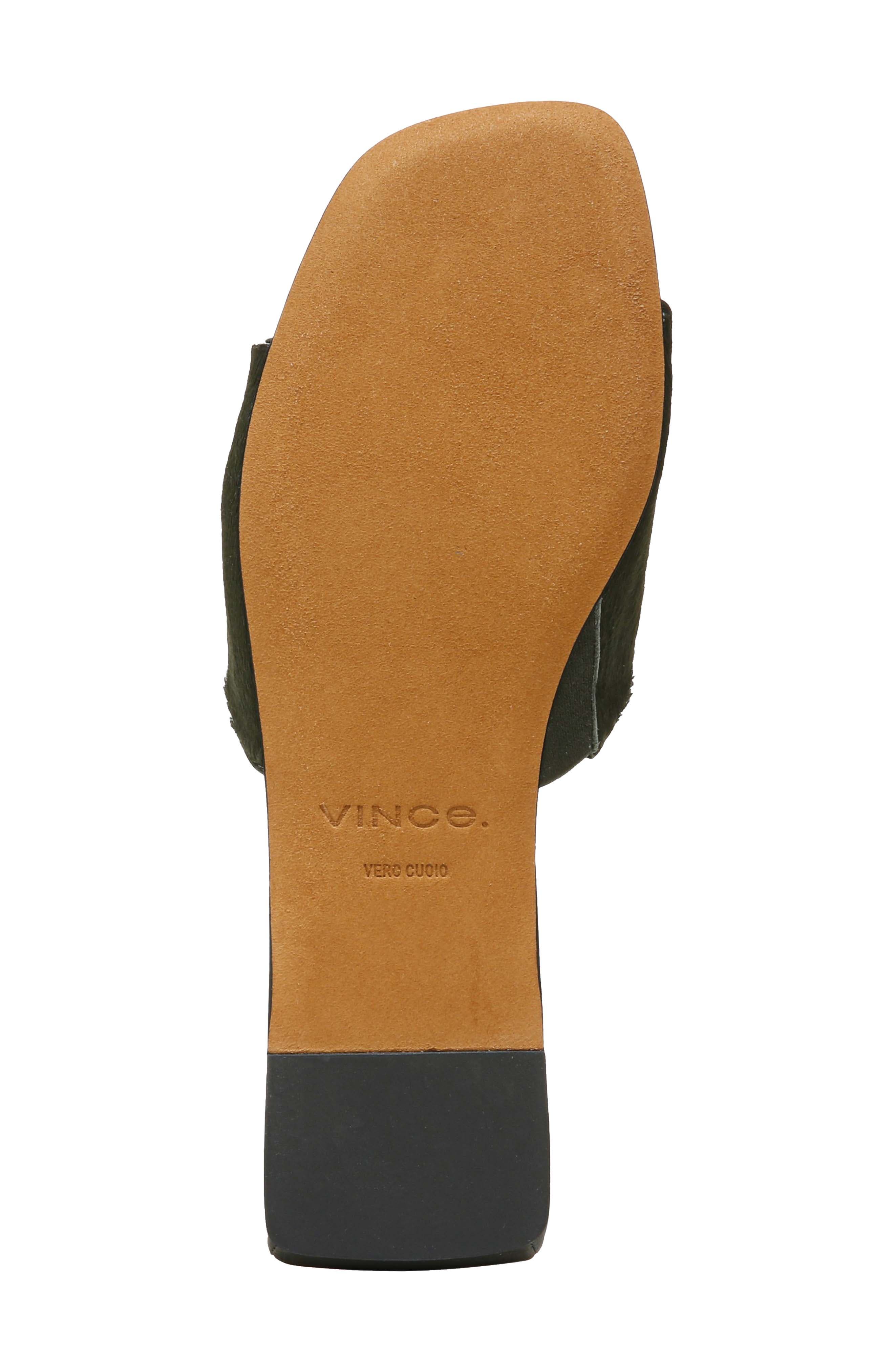 Vince Garth 2 Genuine Calf Hair Slide Sandal, Alternate, color, 