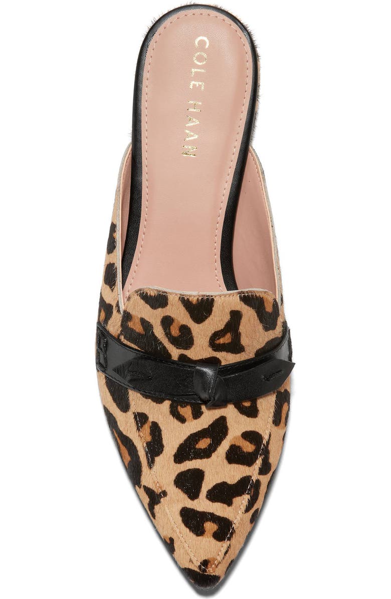 Cole Haan Piper Bow Mule, Alternate, color, Leopard Ha