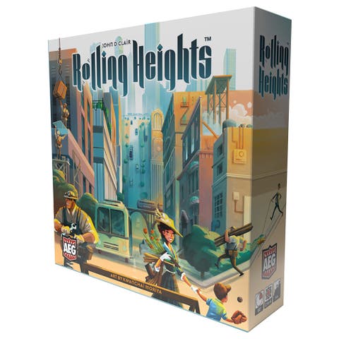 Rolling Heights Construction City Building Board Game, Ages 10+