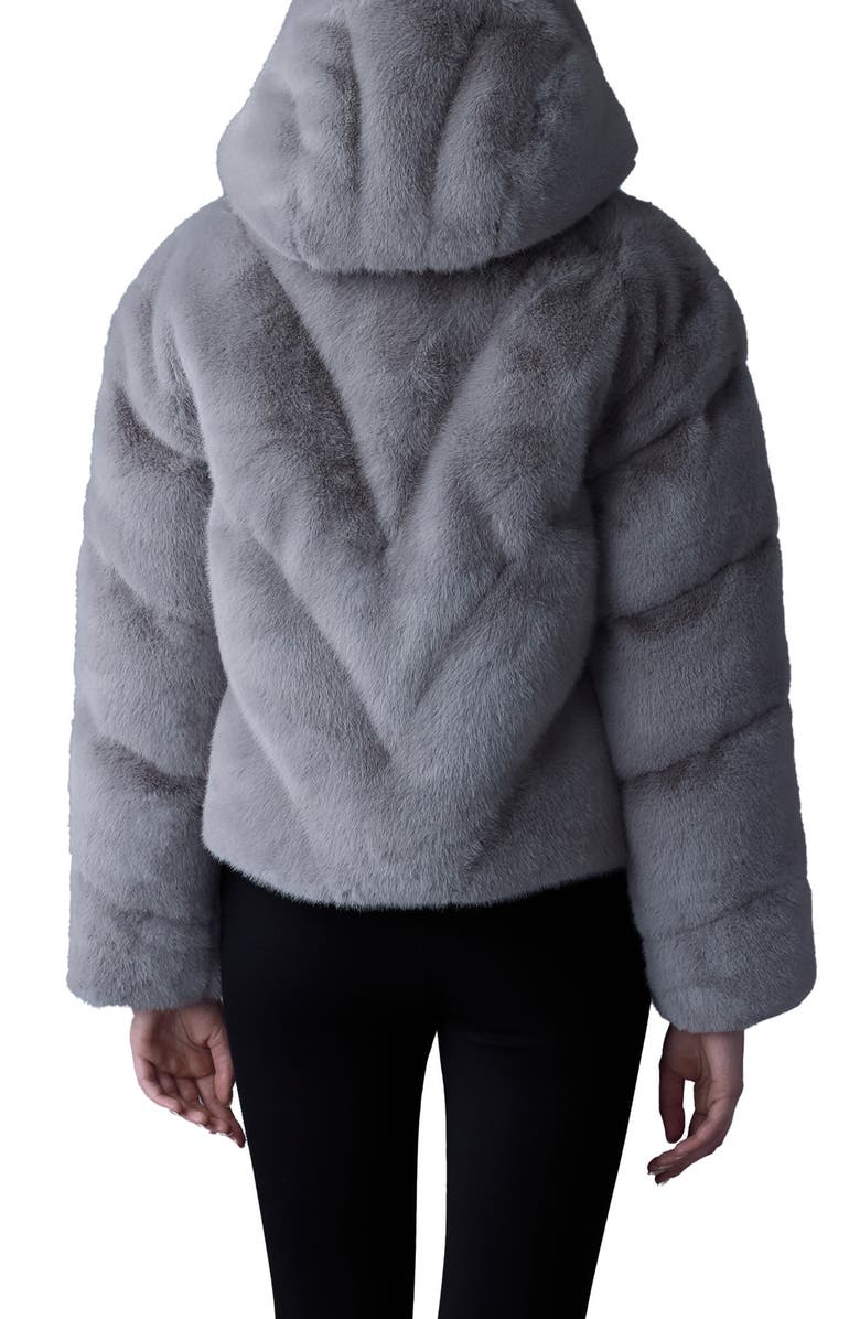 Mackage Anik Faux Fur Quilted 750 Fill Power Down Jacket with Removable Hood, Alternate, color, 