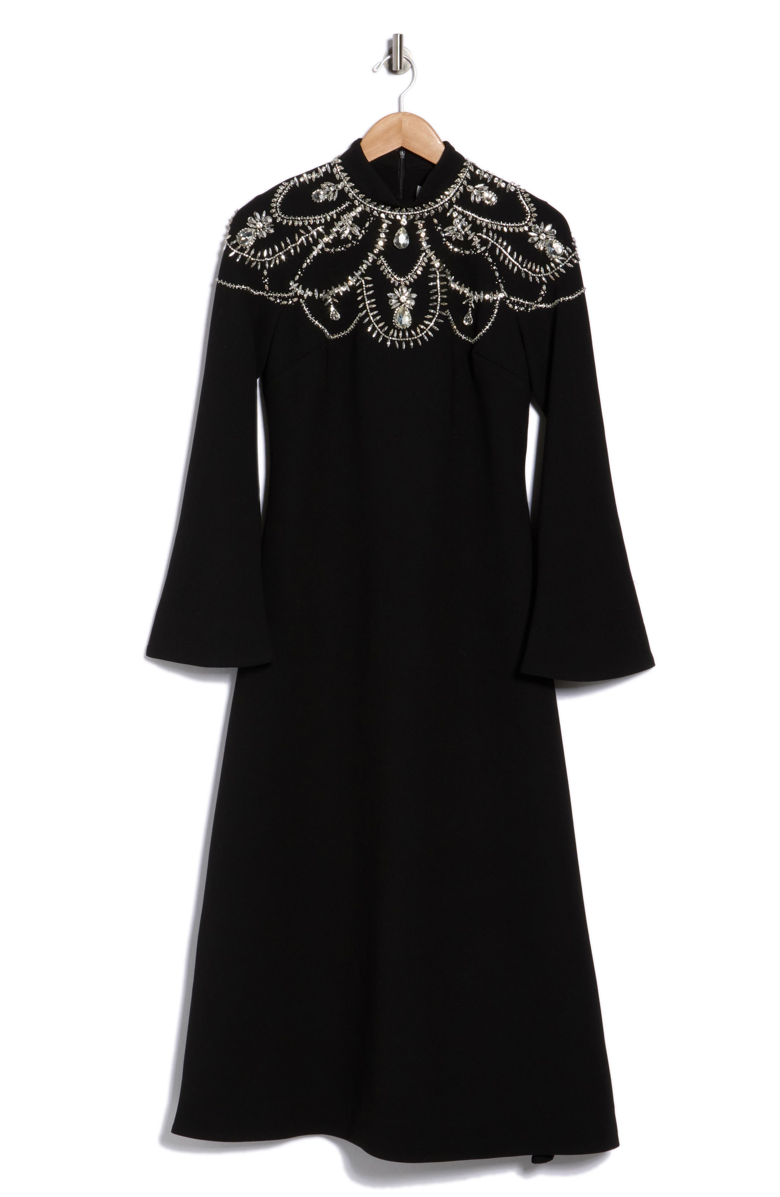 Simkhai Odetta Bell Sleeve Midi Dress
