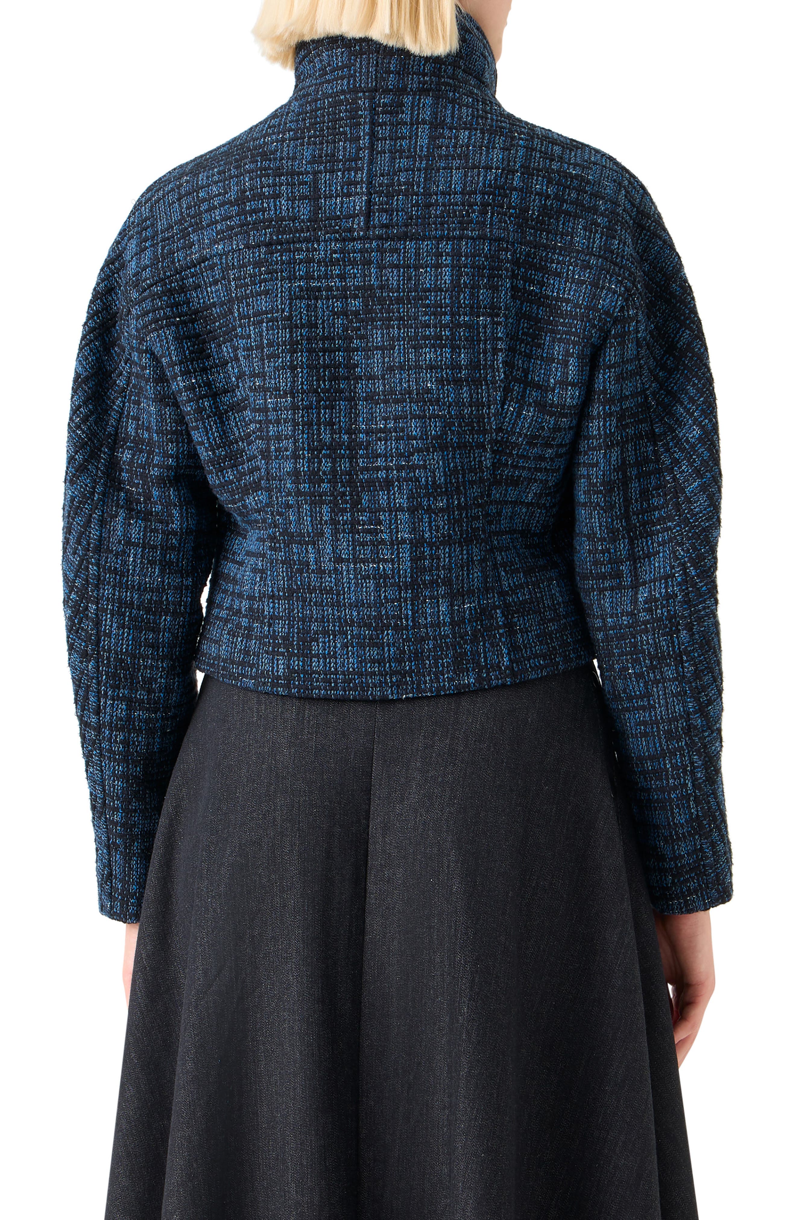 Tweed Crop Jacket - image 2