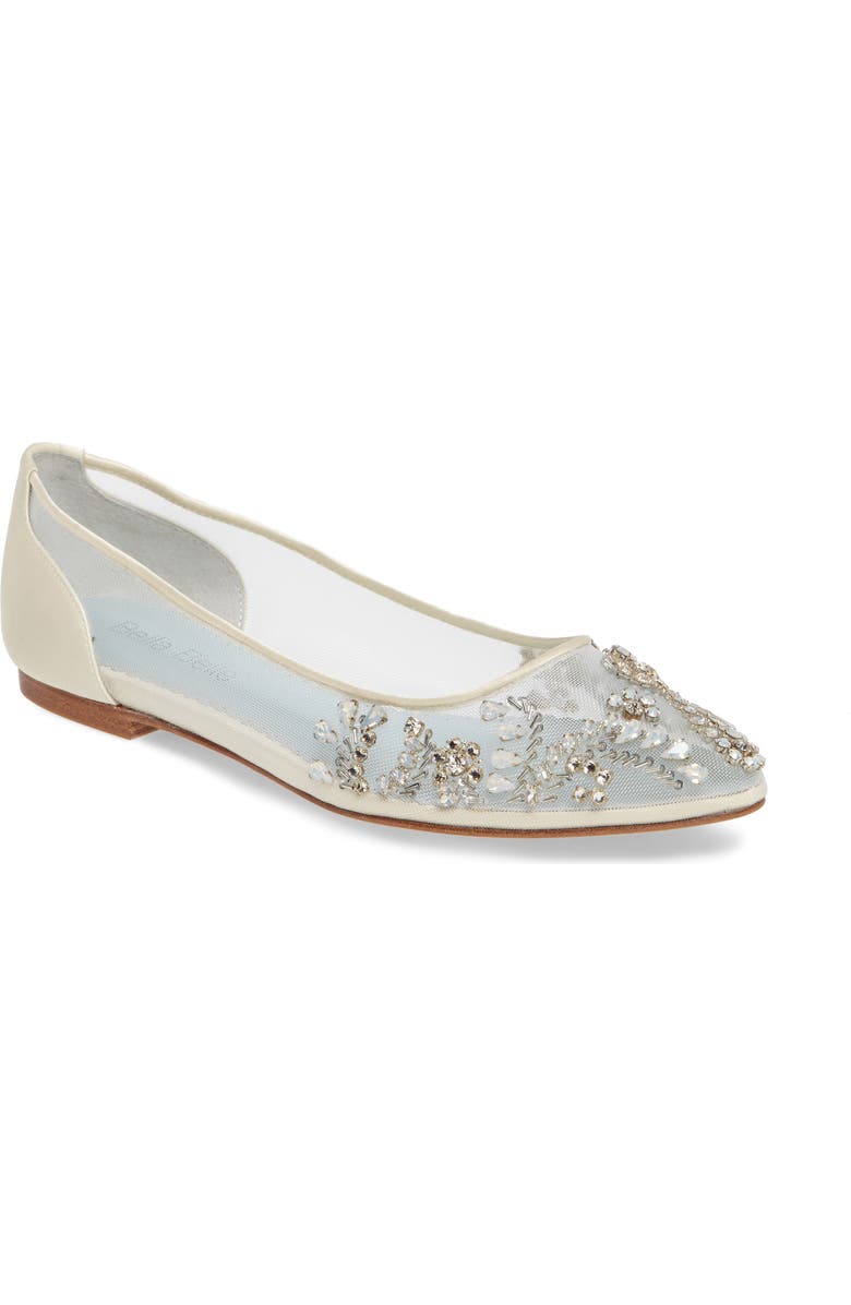 Bella Belle Willow Skimmer Flat, Main, color,