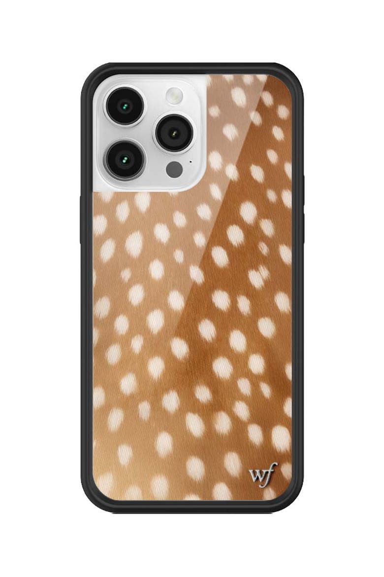 Fawn iPhone Case, Main, color, Brown