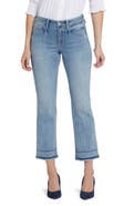 NYDJ Barbara Fray Hem Ankle Bootcut Jeans