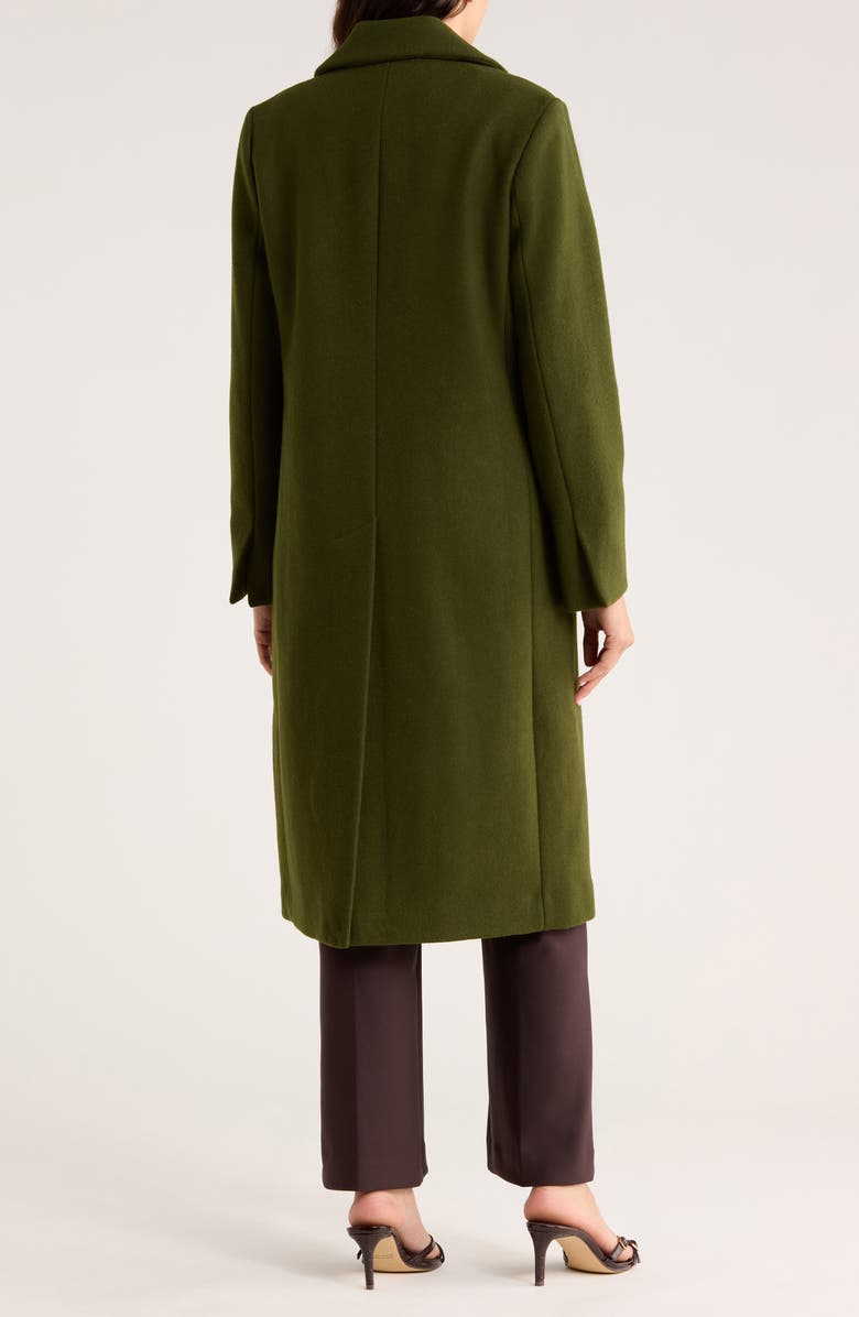 Michael Kors Wool Blend Coat, Alternate, color, Jade