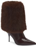 Jeffrey Campbell Thermal Faux Fur Cuff Bootie