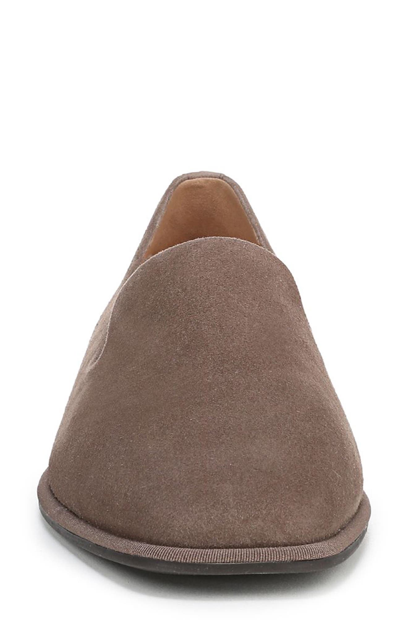 Willa 2.0 Flat, Alternate, color, DRIFTWOOD SUEDE