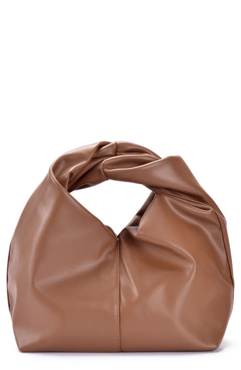 Slouchy Twist Hobo Bag