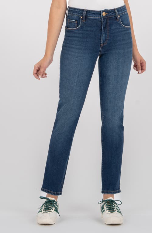 Kut From The Kloth Reese Ankle Slim Straight Leg Jeans In Blue