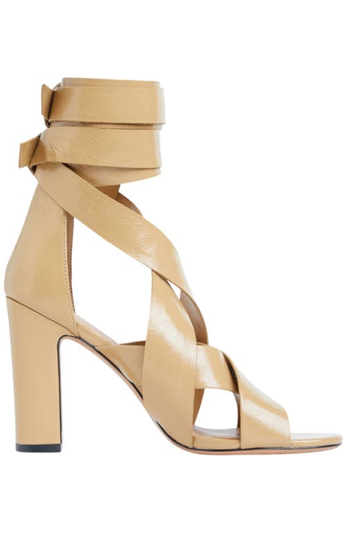Cynthia Rowley Cece Wrap Heel In Brown